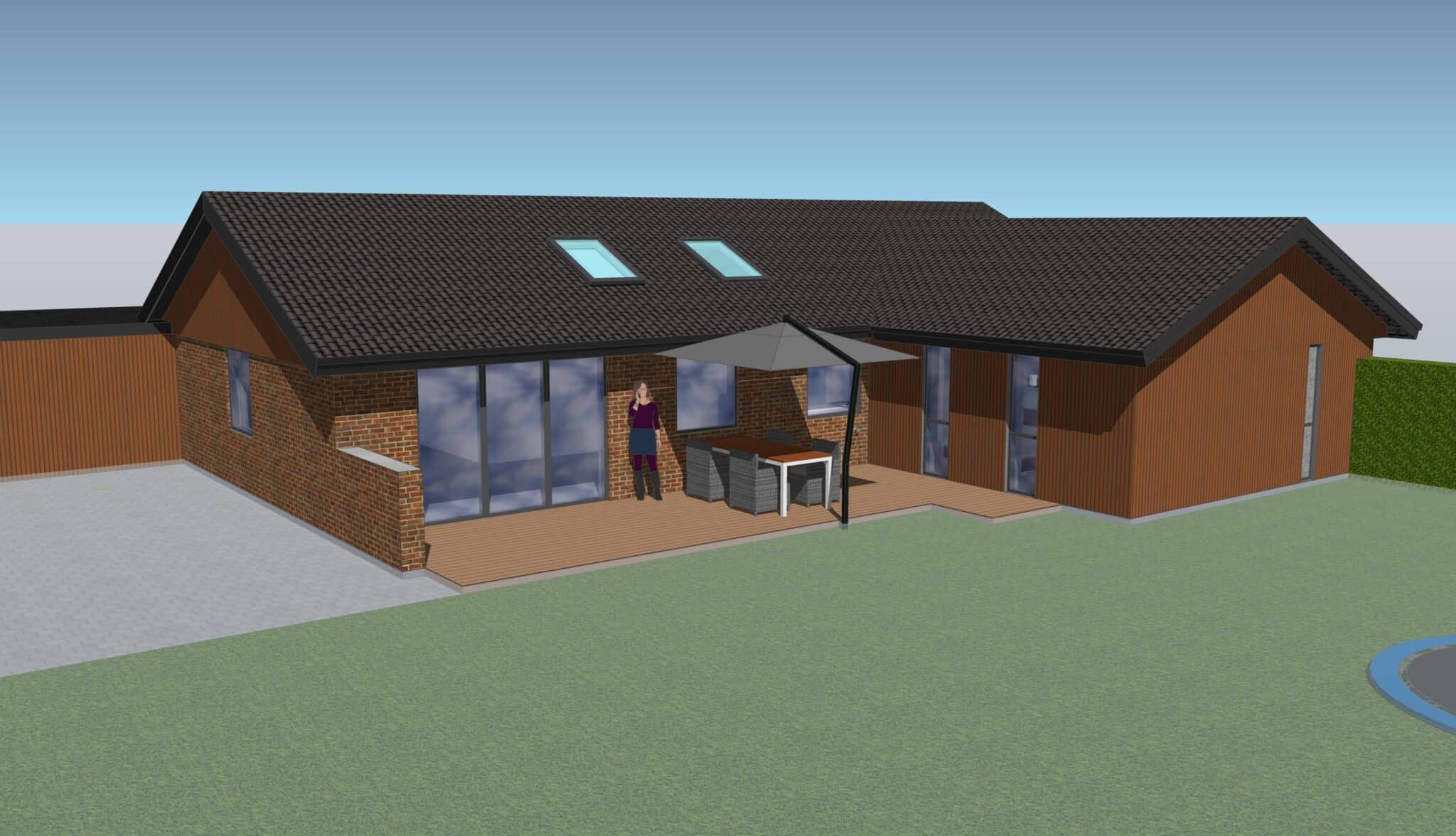 2000 - Trætilbygning - Efter